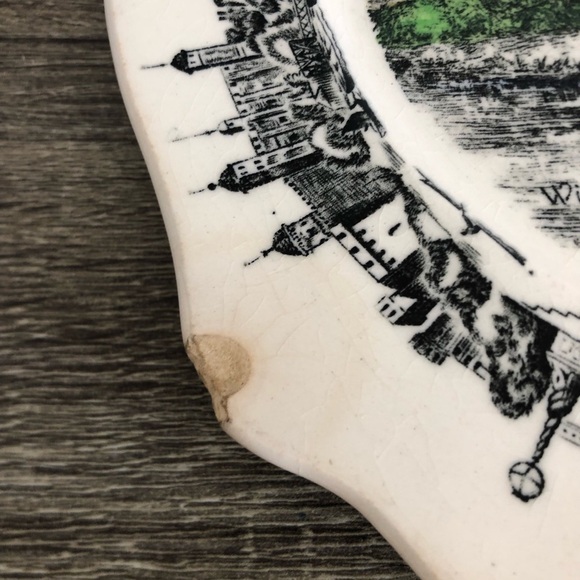 Vtg Windsor Castle Souvenir Plate - Picture 5 of 12